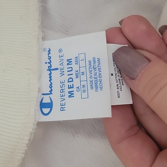 Champion Reverse Weave Shorts in "Marble Flow," Size M - Picture 6 of 10